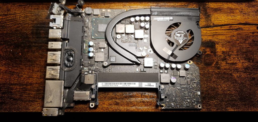 Laptop logic board