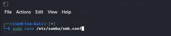Linux to windows network share with samba