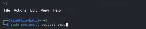 Linux to windows network share with samba