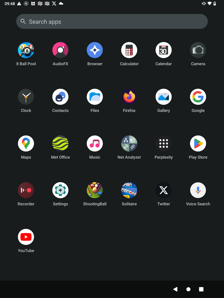 A screenshot of a computer. LineageOS
