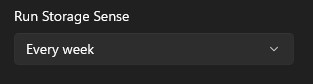 Storage Sense