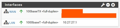 Interfaces on pfSense