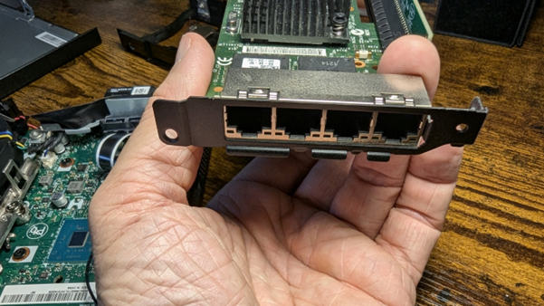 Custom router mini pc 4 port nic build