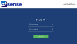 pfSense webConfigurator