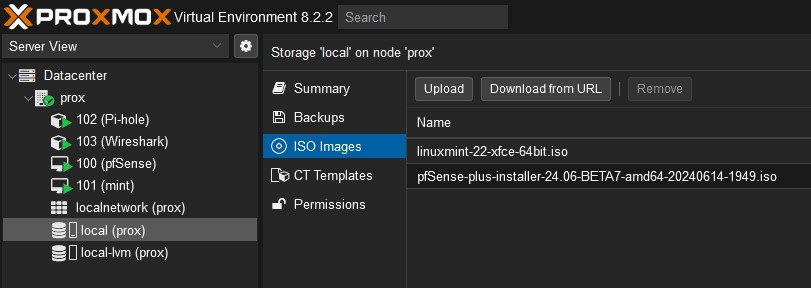 Proxmox Virtual Environment