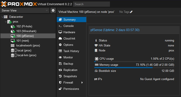 Proxmox Virtual Environment