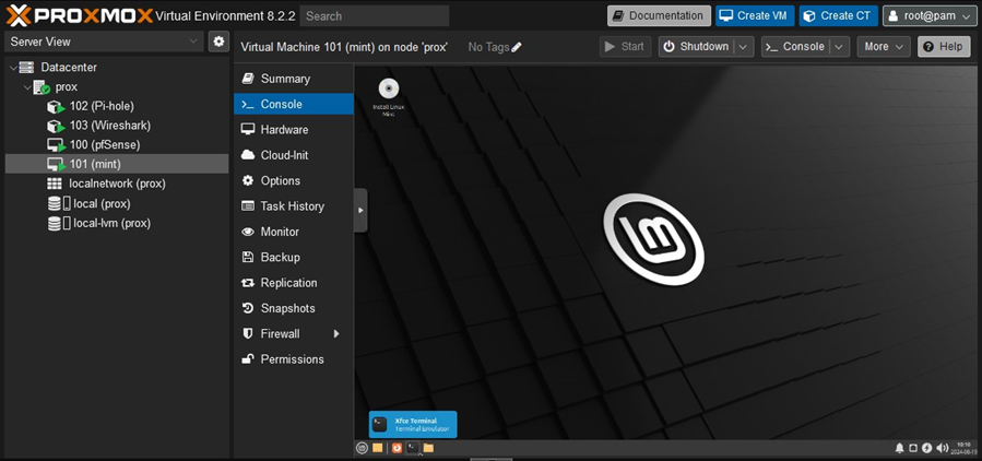 Proxmox Virtual Environment