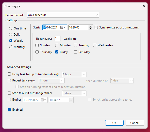 Task Scheduler Microsoft Windows