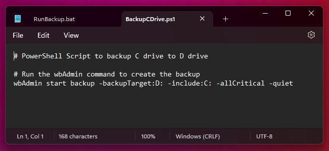 Powershell script